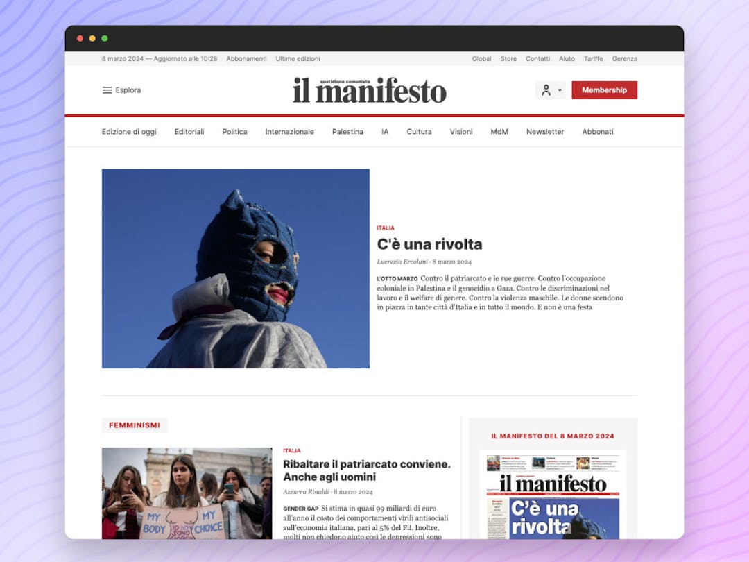 Transforming il manifesto's Digital Landscape with ReachOut